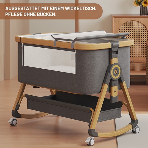 Kinderbett mit rollen - 4,